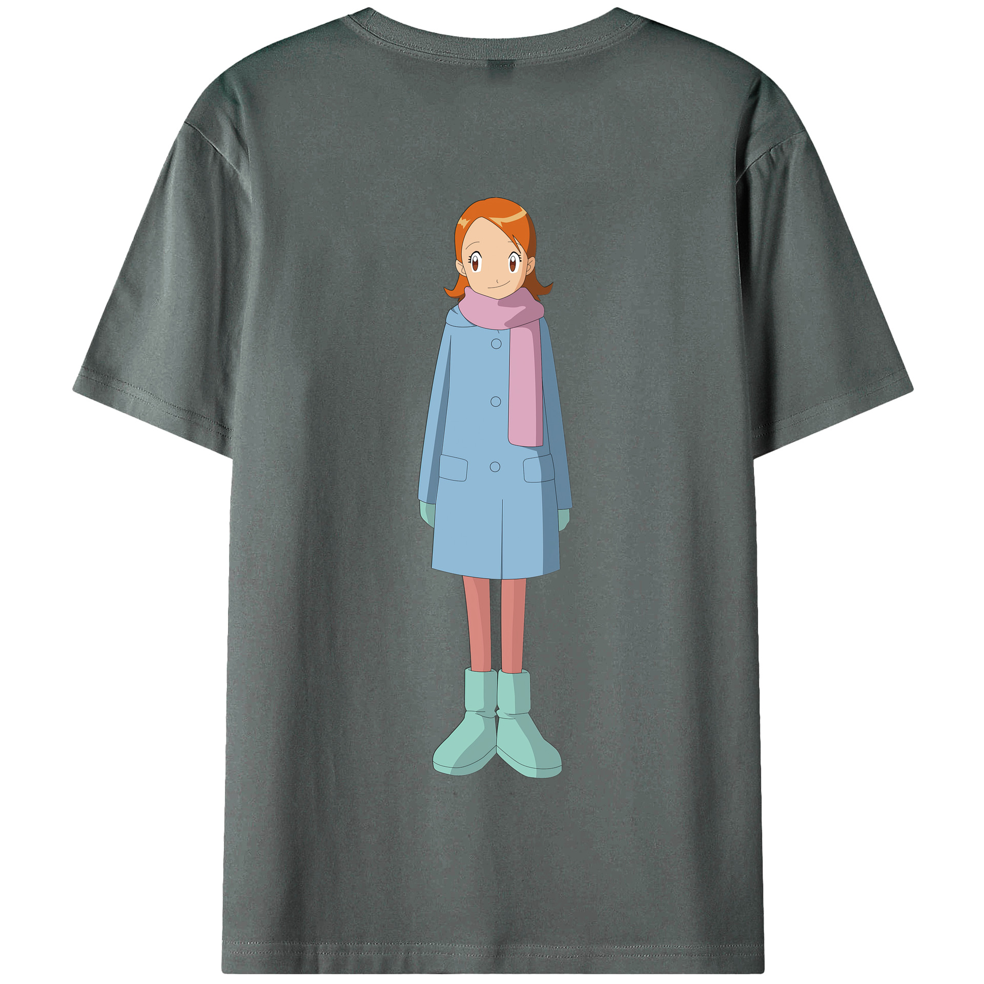 （画像用） Digimon デジタルモンスター/デジモン 綿100％半袖Tシャツ（背面プリント）